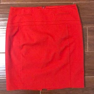 Express Red Skirt